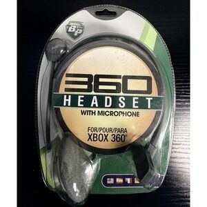 Brand New‎ XBox 360 Microphone Tomee Wired Chat Headsets by Bullet Proof White
